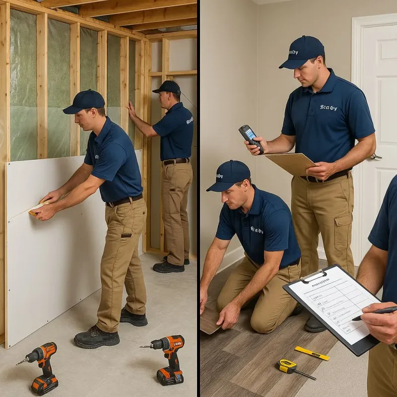 Repairs and Reconstruction process in Congress, AZ